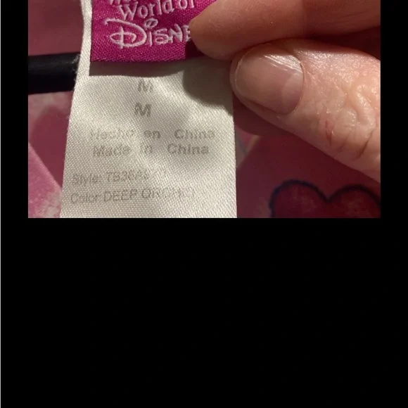 One Tinkerbell scrub. Size medium - Picture 2 of 3